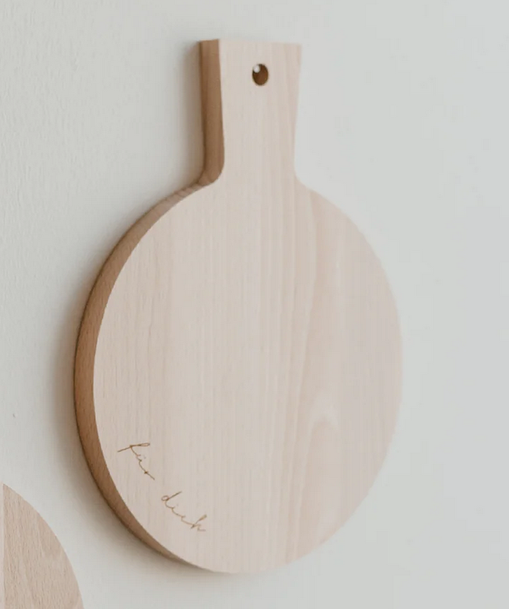 Mini Schneidebrett für Dich Eulenschnitt