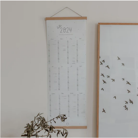 Wandkalender 2024 Eulenschnitt