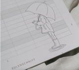 Familienkalender 2024 Eulenschnitt
