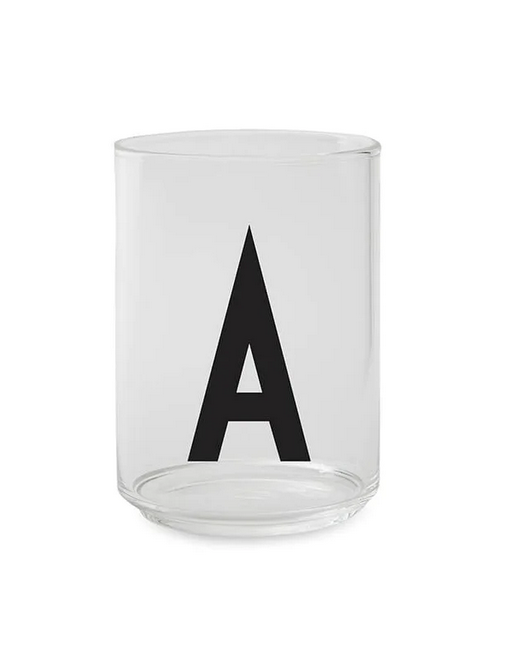 Design Trinkglass Personal mit Buchstaben (Varianten von A bis Z) Design Letters