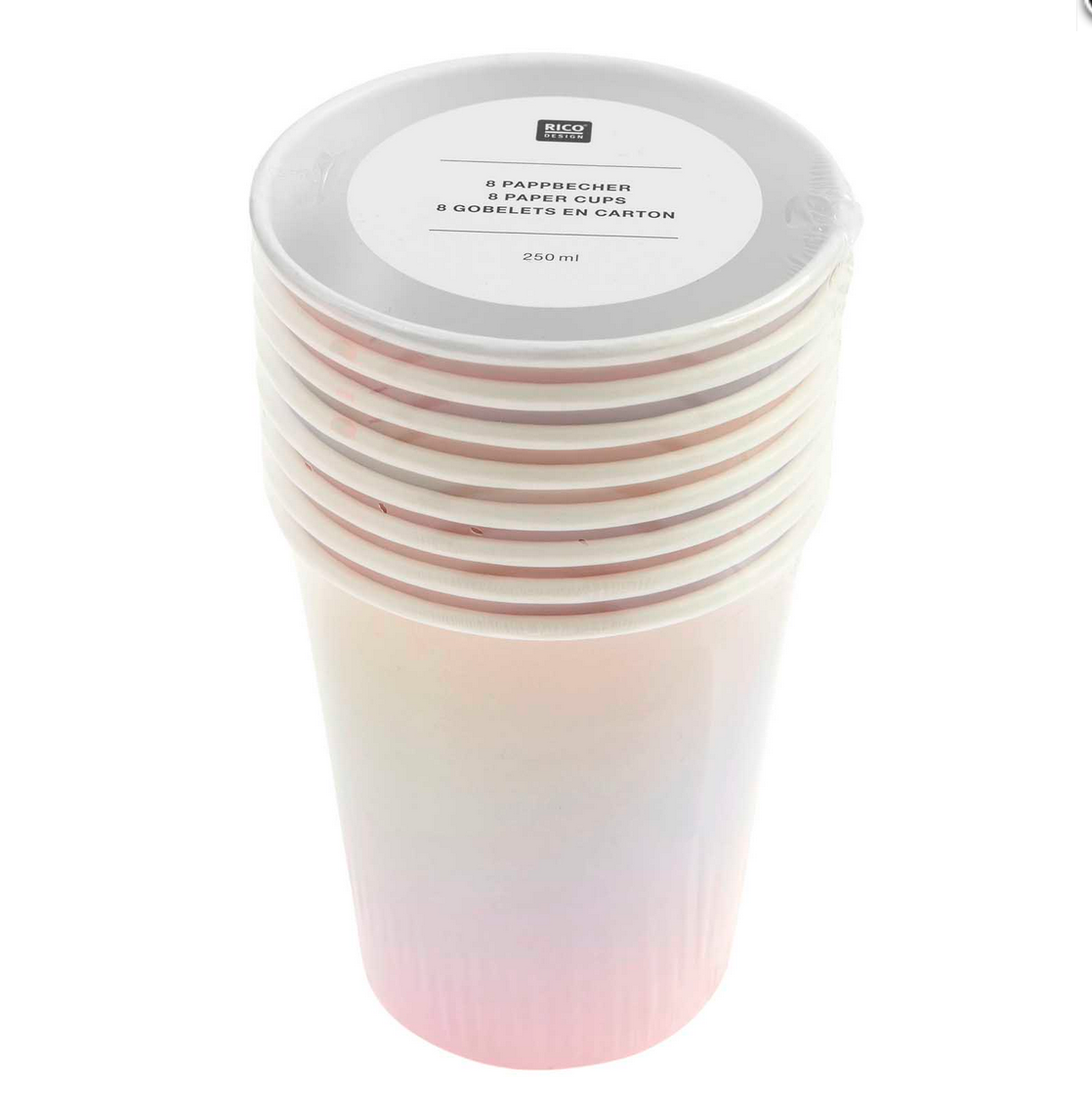 Pappbecher Spektrum Rico