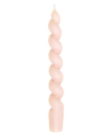 Spiral Kerze 2,4x18,5cm Soft Pink - Rico