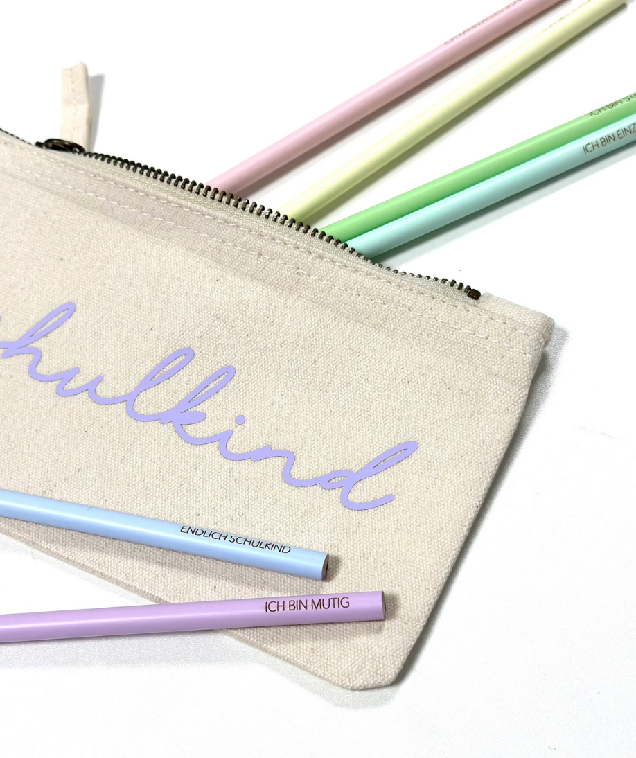 Personalisierter Bleistift Schulkind Einschulung Affirmation | Schulkind | Geschenk Schulstart I Schultüte Schulstart