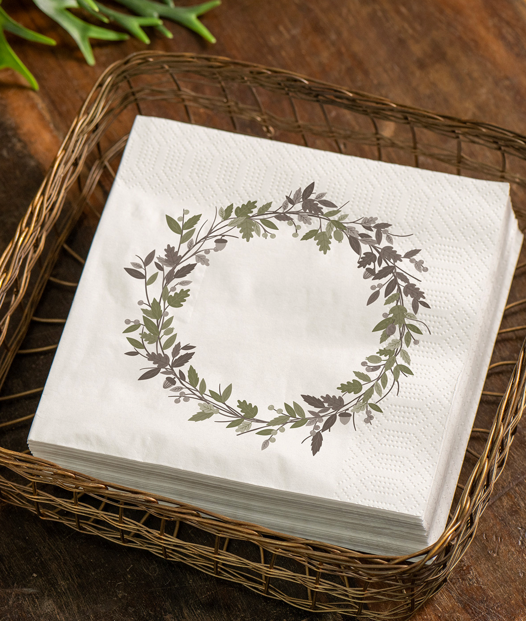 Papierservietten Autumn Wreath Servietten von Ib Laursen
