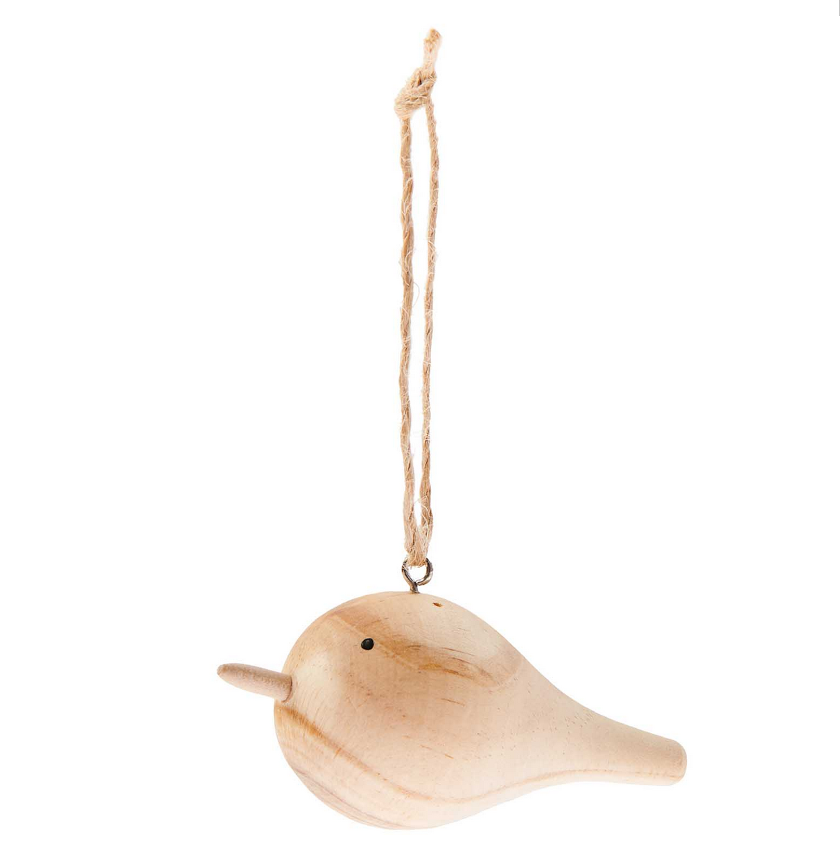 Holz-Vogel zum Hängen Rico Design