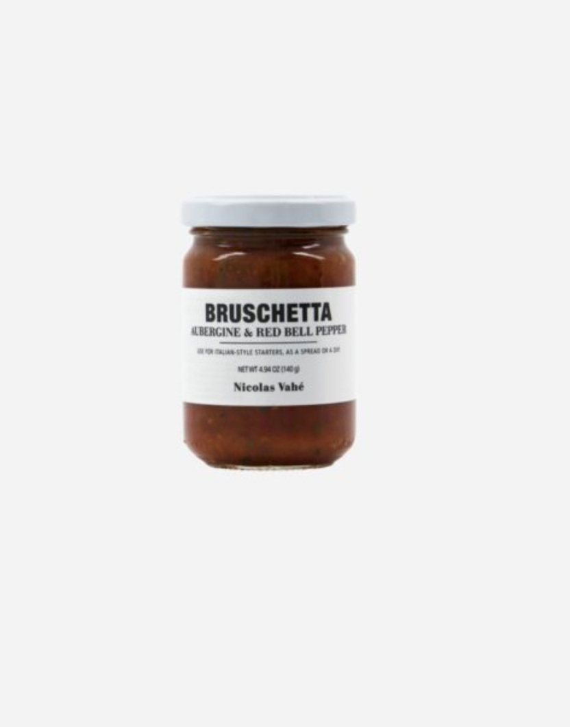 Bruschetta, Aubergine & rote Paprika - Nicolas Vahé
