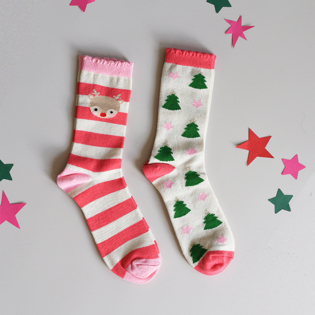 Socken “Jolly Christmas” 2er Set Rockahula