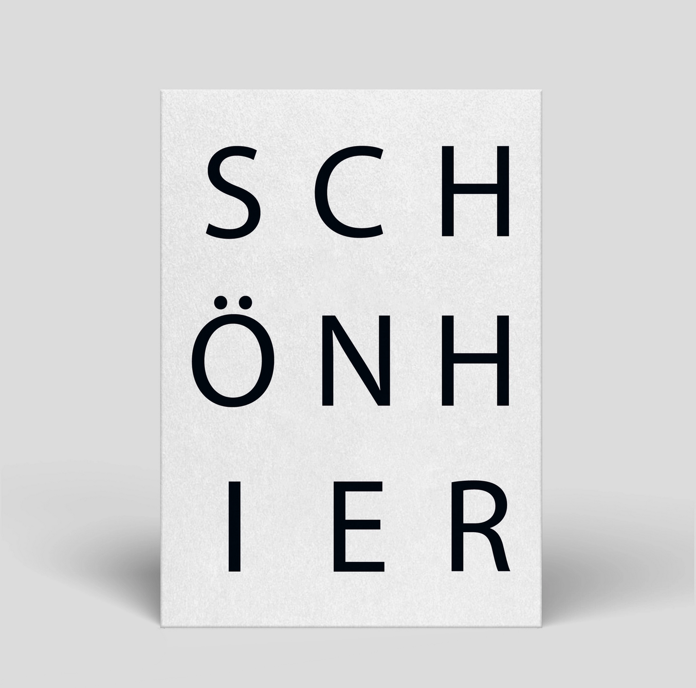 SCHÖNHIER Postkarte Zum Einzug Postkarte Naturbedacht