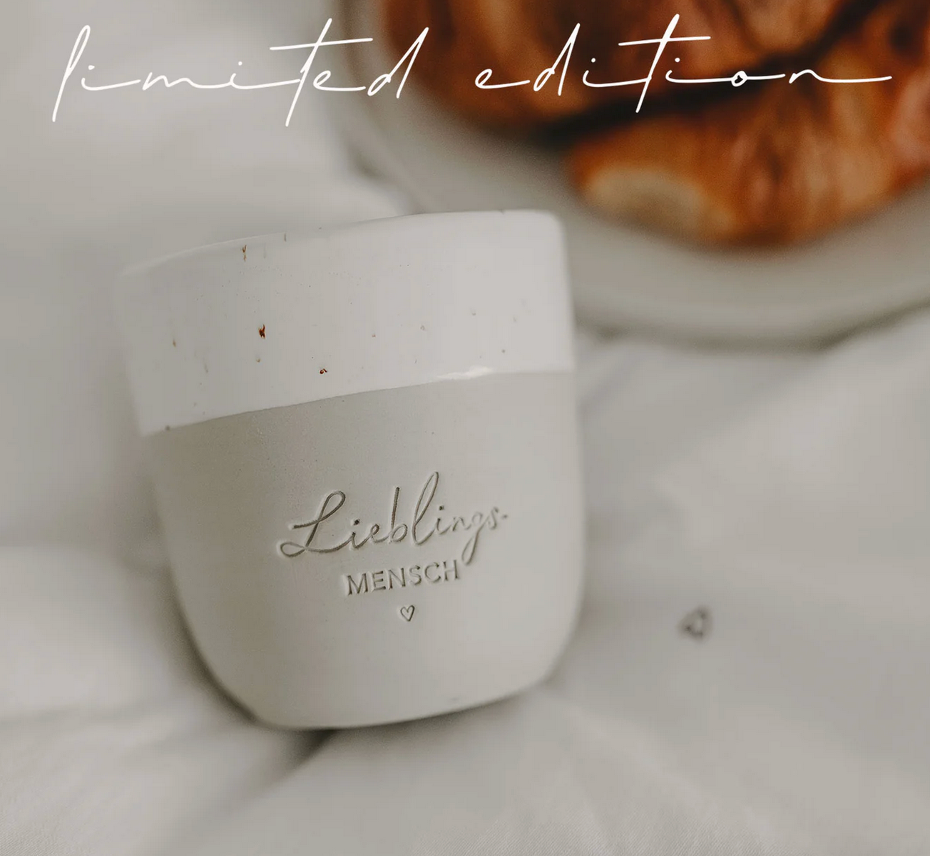 Becher Lieblingsmensch Eulenschnitt - Limited Edition