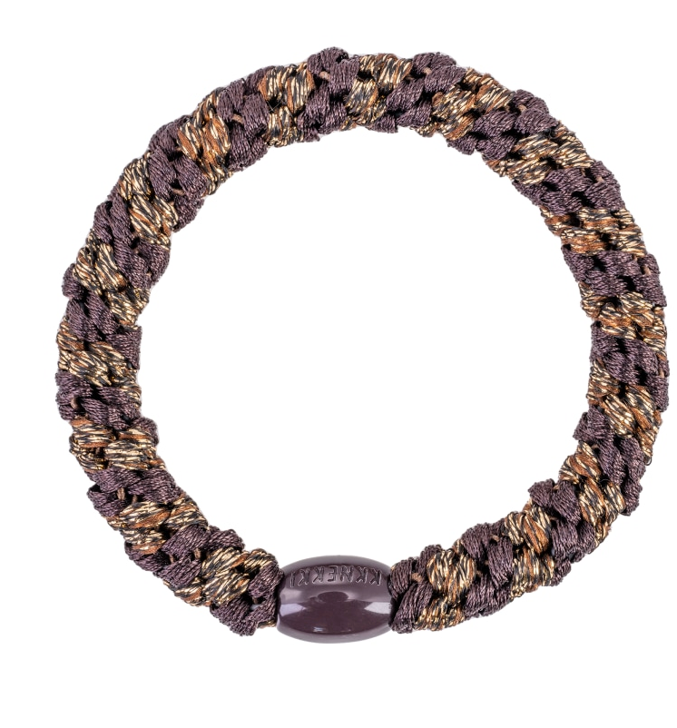 Kknekki Brown-Coffee glitter stripe 5640
