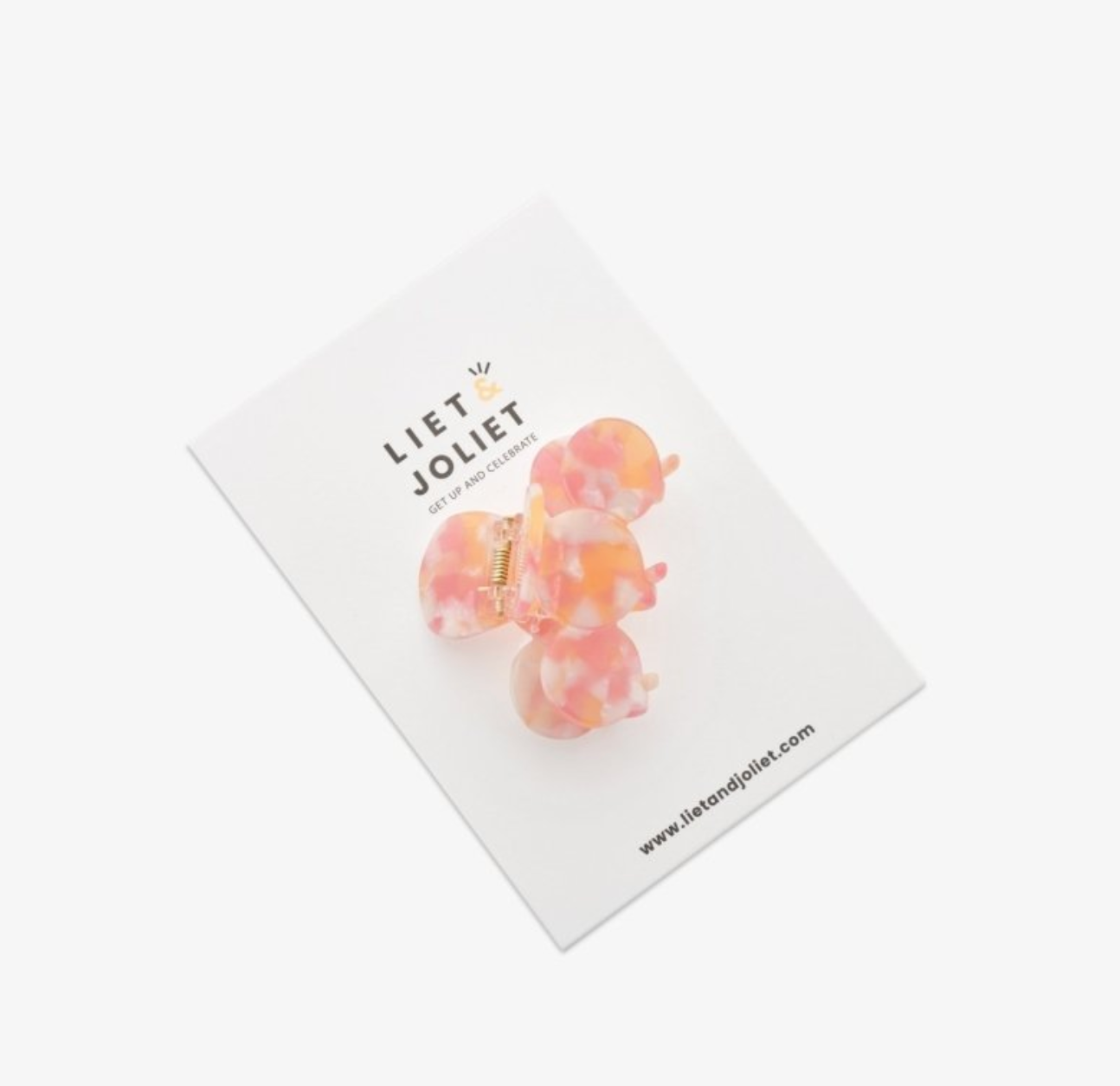 Haarspange Rosa&Orange Liet&Joliet