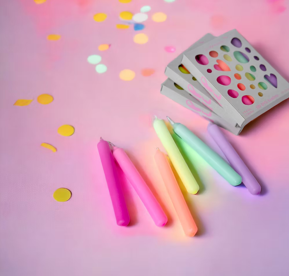 Dip Dye Konfetti * Pastel Babies Pink Stories