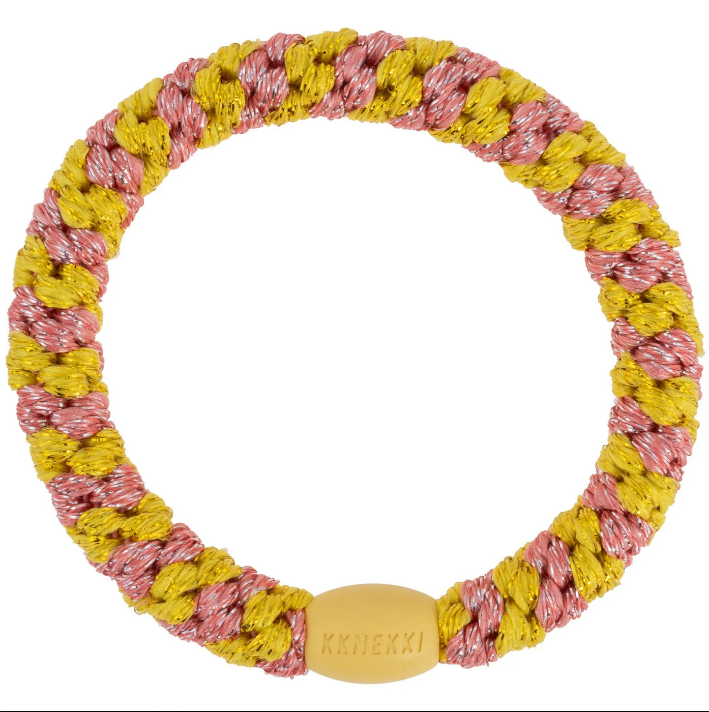 Kknekki Coral Glitter Stripe