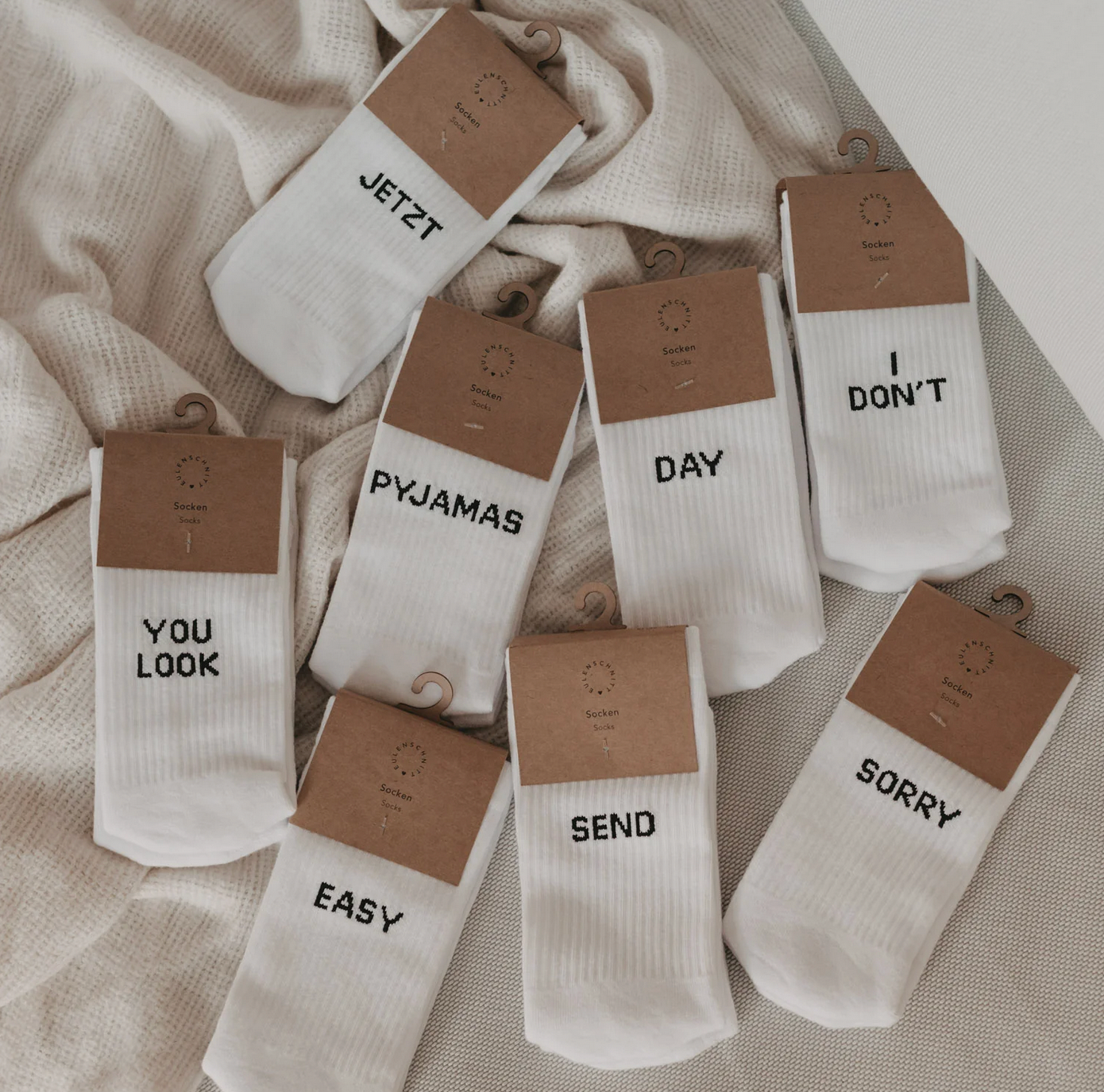 Socken Jetzt oder Nie Eulenschnitt