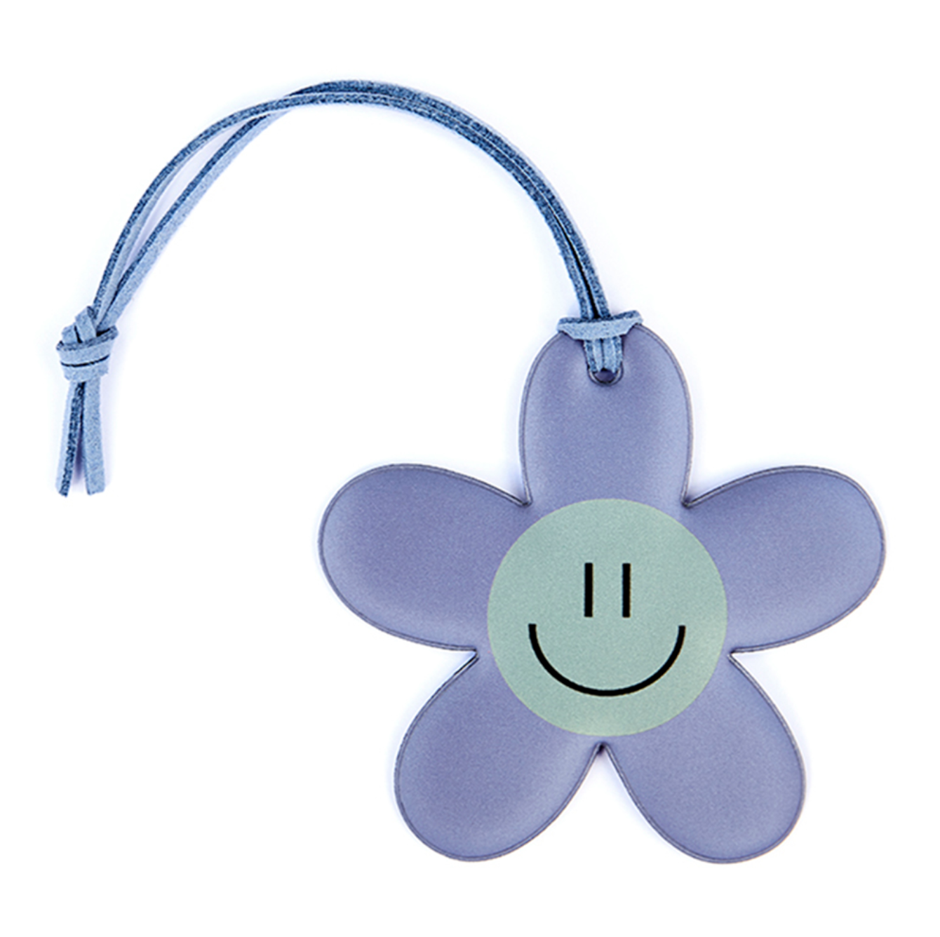 Lila Happy Flower Reflektor in weicher Form