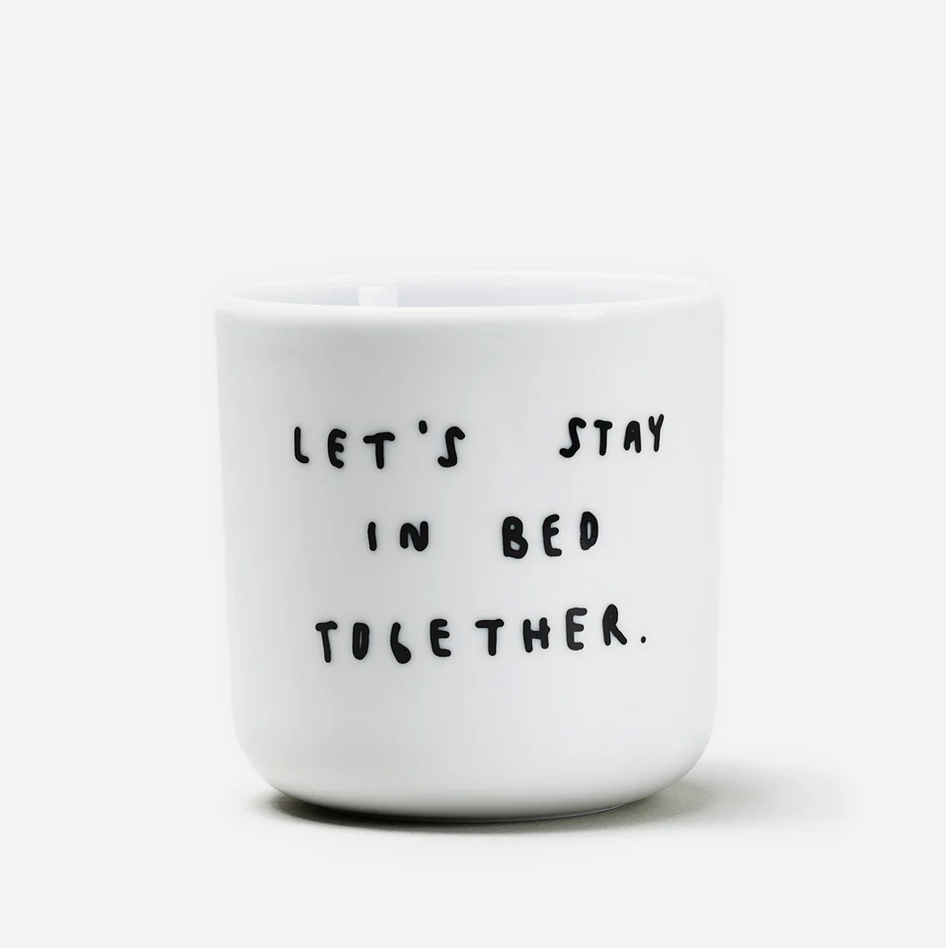 Becher Let´s stay in bed together Yahya Studio
