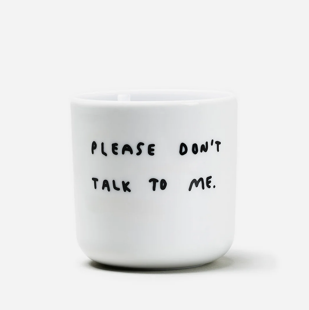 Becher Please don´t talk to me Yahya Studio
