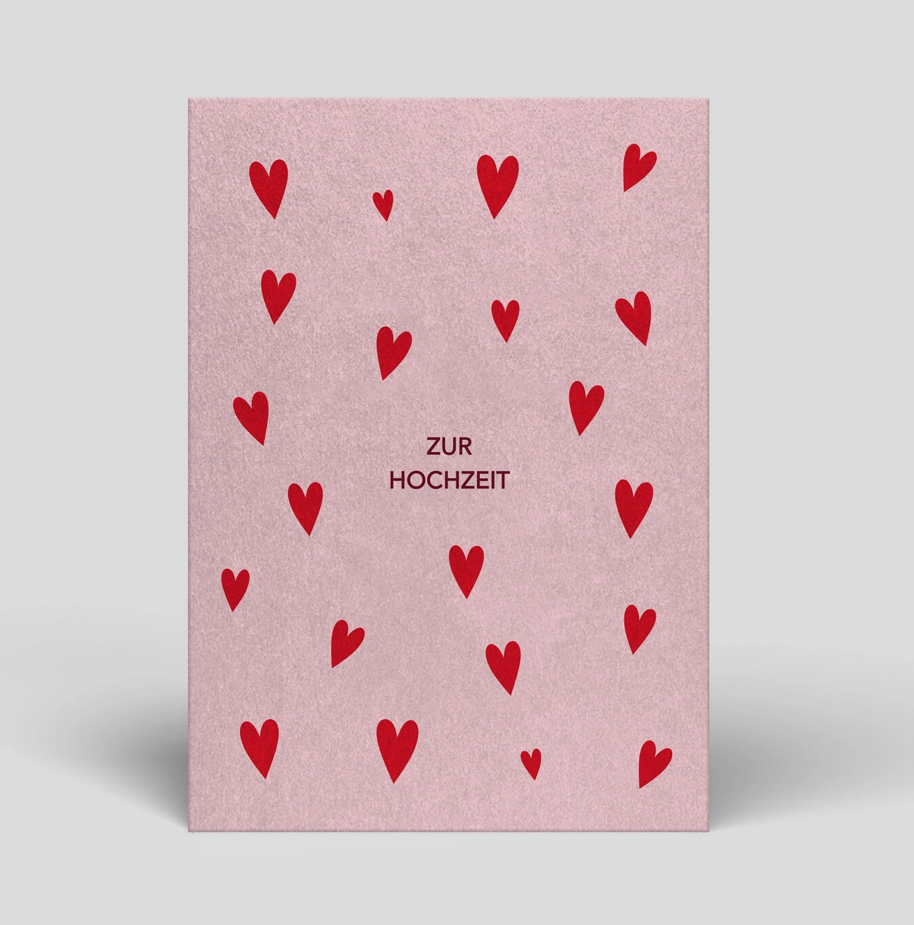 Hochzeit Herzen Zur Hochzeit Postkarte Naturbedacht
