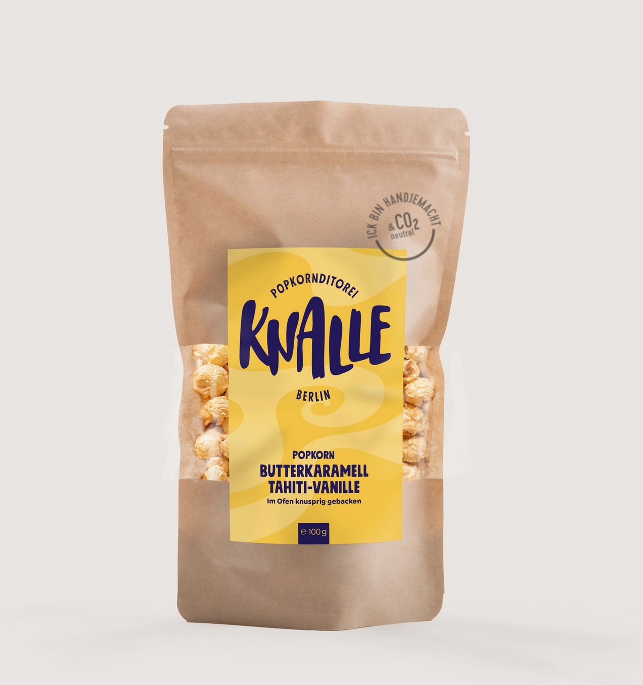 Butterkaramell Tahiti-Vanille Popcorn