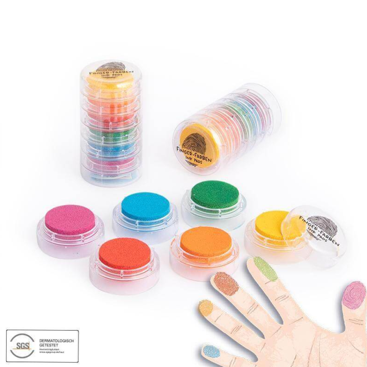 Fingerstempel 6er Turm
