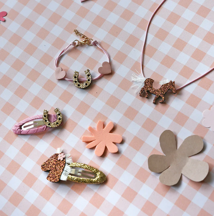 Peggy Pony Hair & Jewellery Set  Rockahula