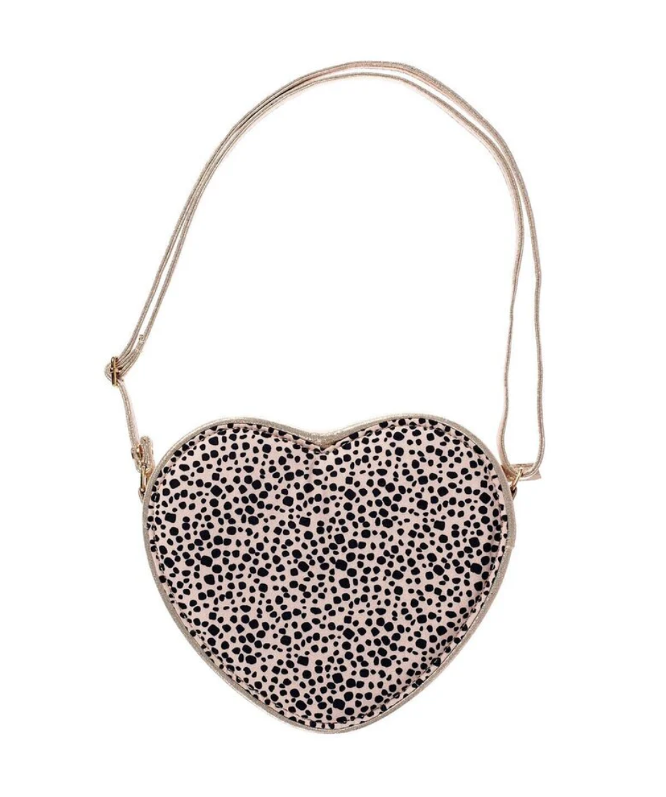 Love Heart Leopard Bag Rockahula