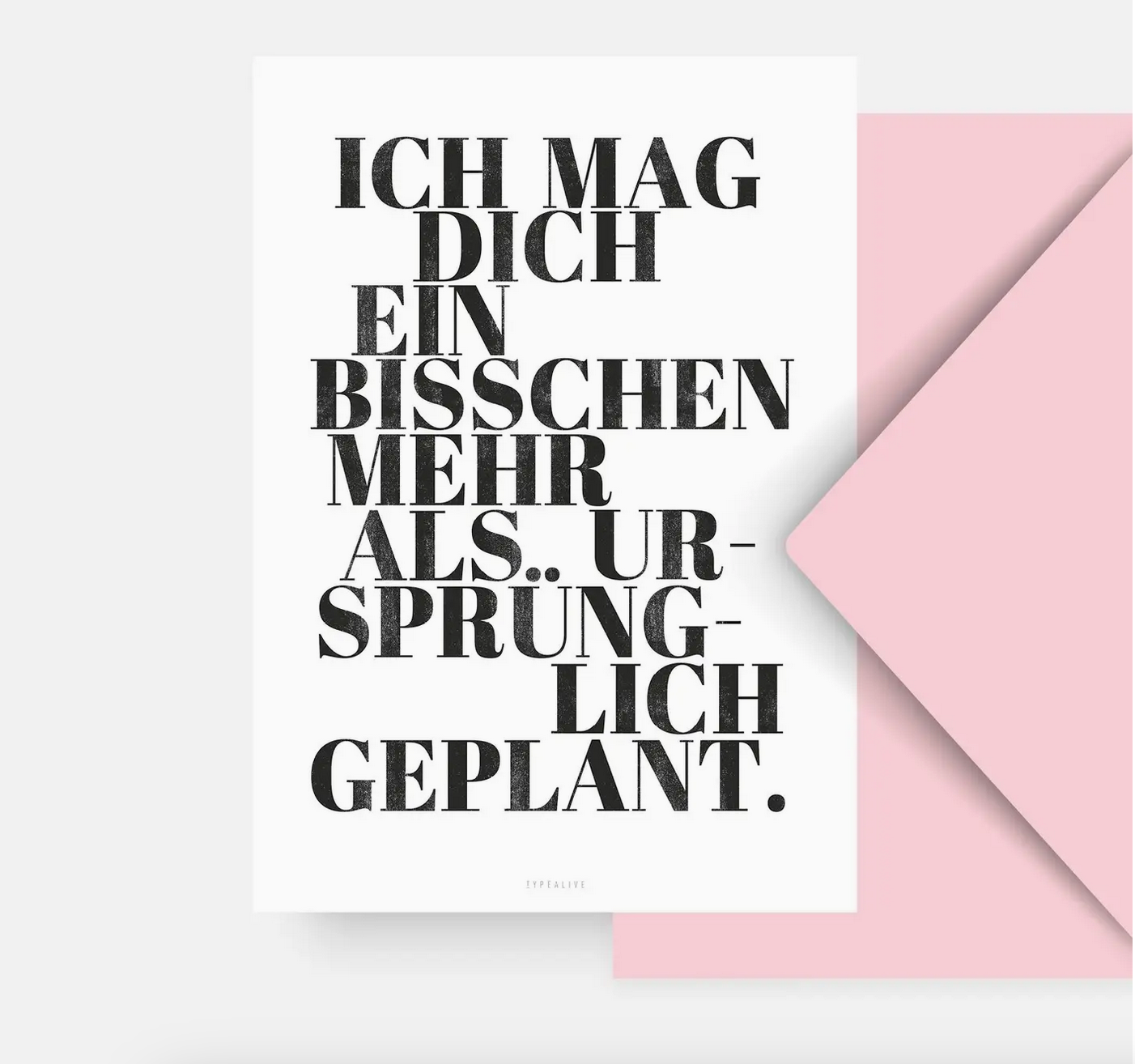 typalive Postkarte / Geplant