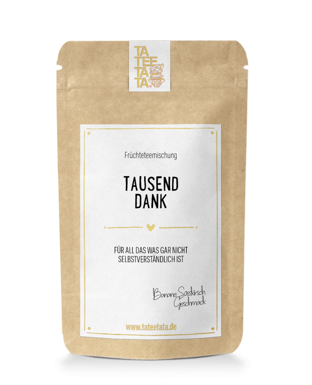 Tausend Dank Tee von TaTeeTaTa