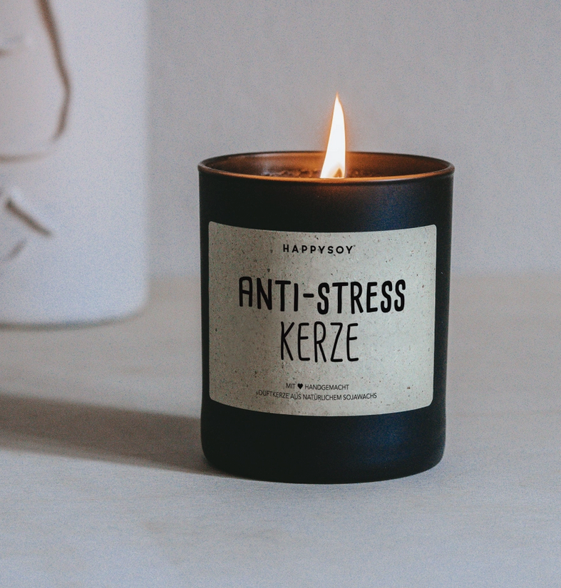 Duftkerze Anti-Stress Kerze Happysoy