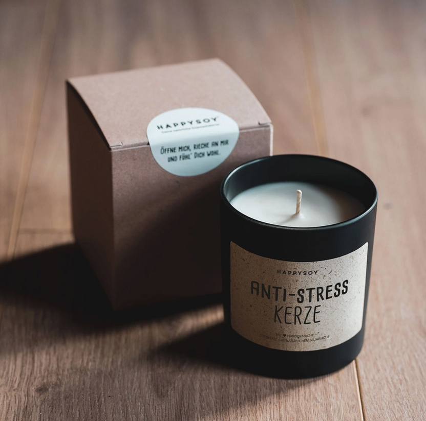 Duftkerze Anti-Stress Kerze Happysoy
