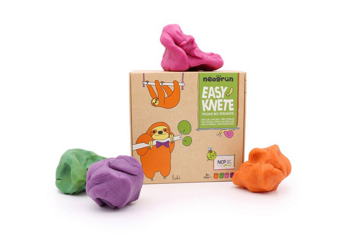 Bio-Knete vegan - 4er Set "Loki"