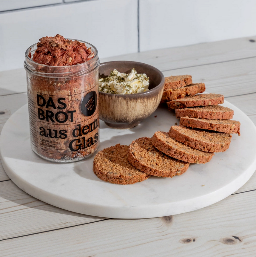 Brotbackmischung im Glas "Grüezi aus'm Pott"