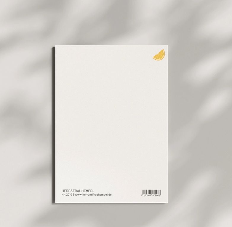 Postkarte Auf dich Herr&FrauHempel