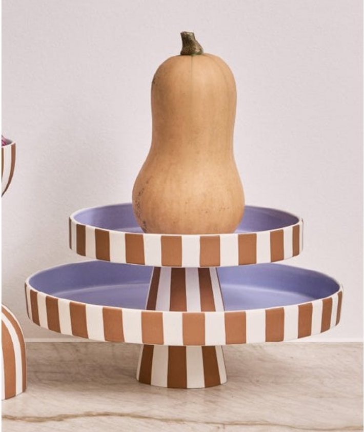 Toppu Tray Caramel/ Lavendel OYOY