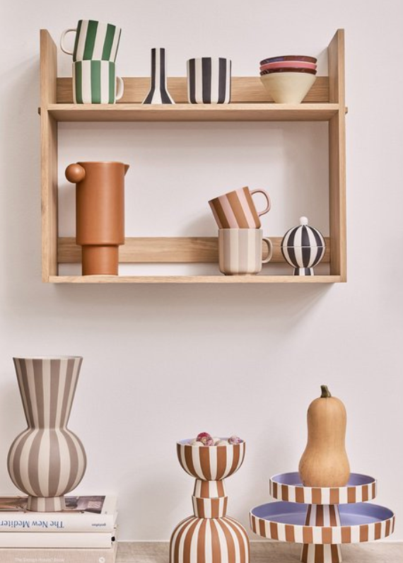Toppu Bowl Caramel/Lavendel OYOY