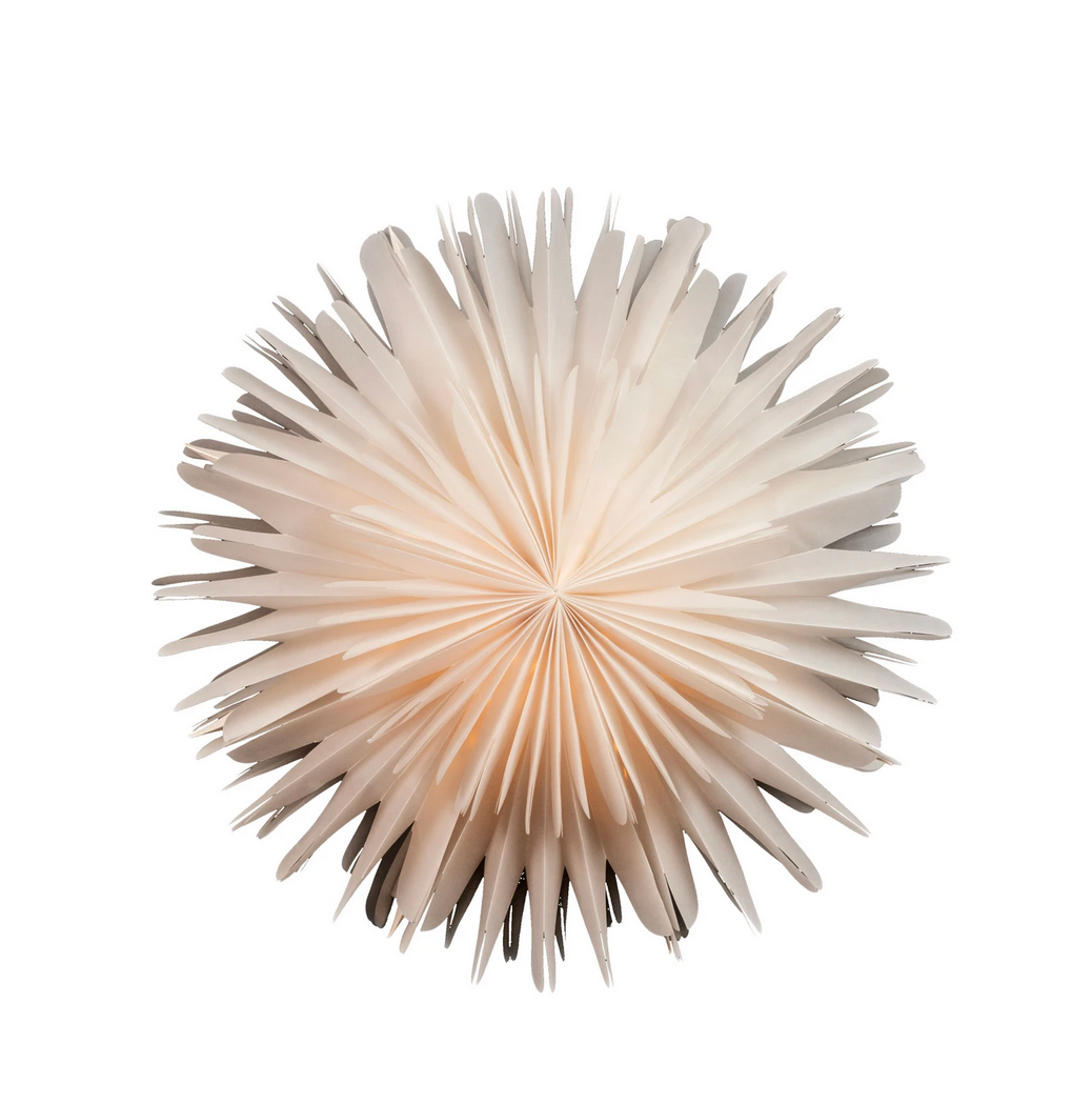 Sterntaler 3D-Papierstern Ø 45 cm, weiß