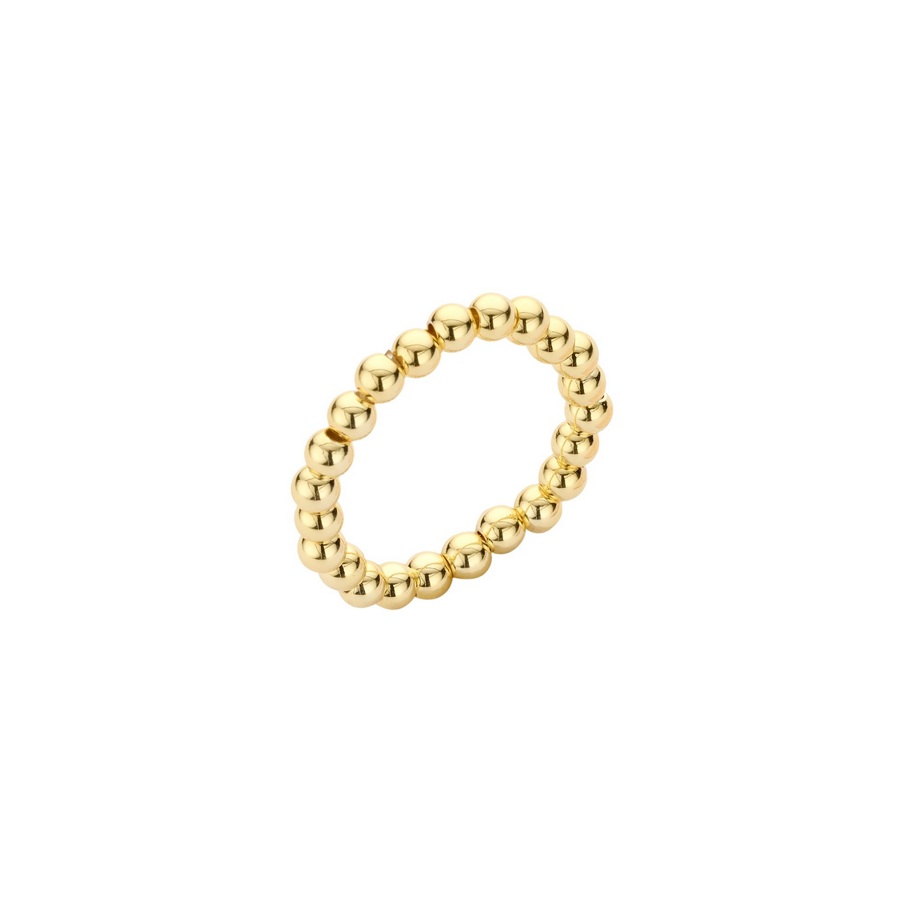 biba Ring Gold mit Perlen