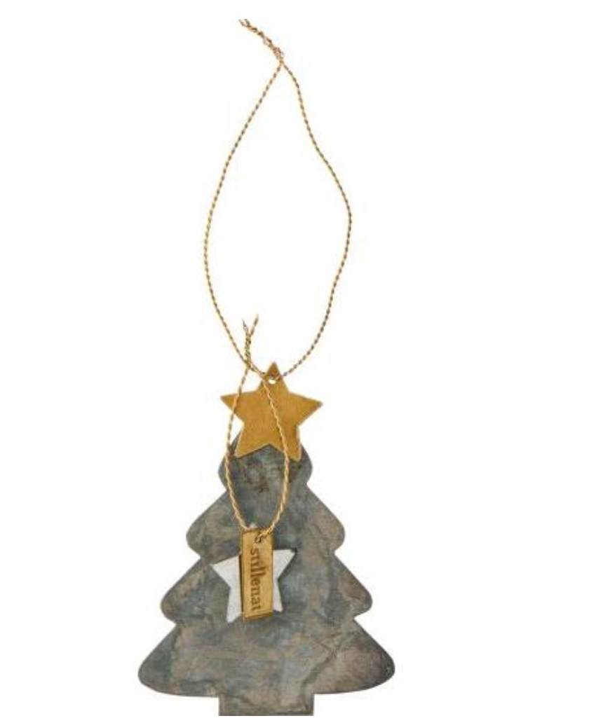 Tannenbaum zum hängen m/Messingstern - Ib Laursen