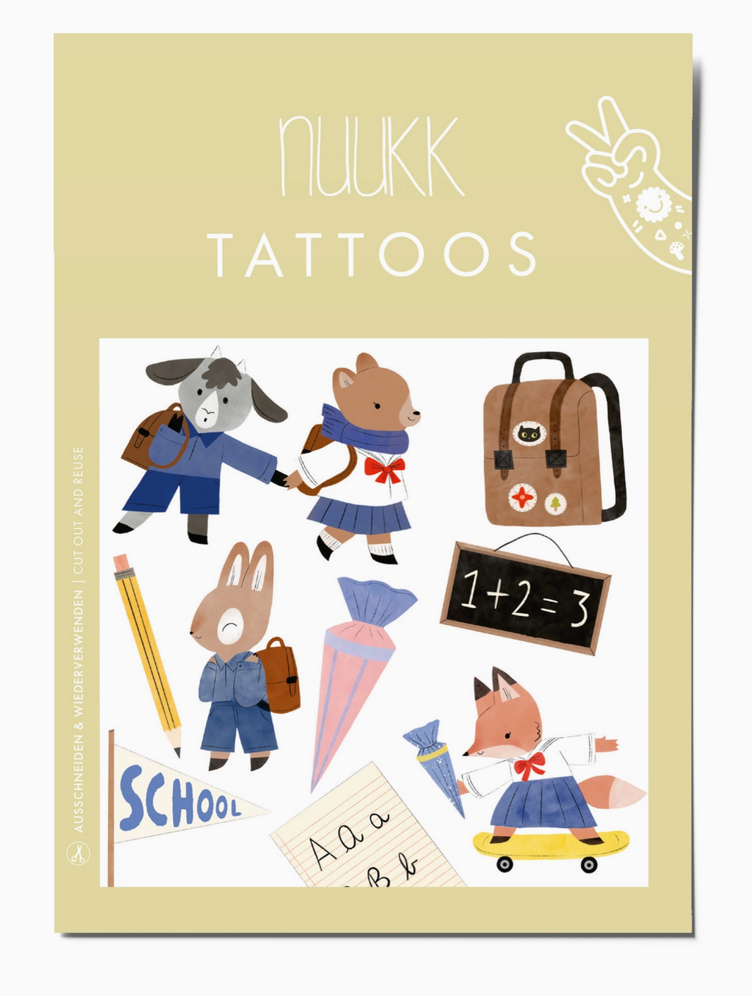 Kindertattoos "Schulkind”