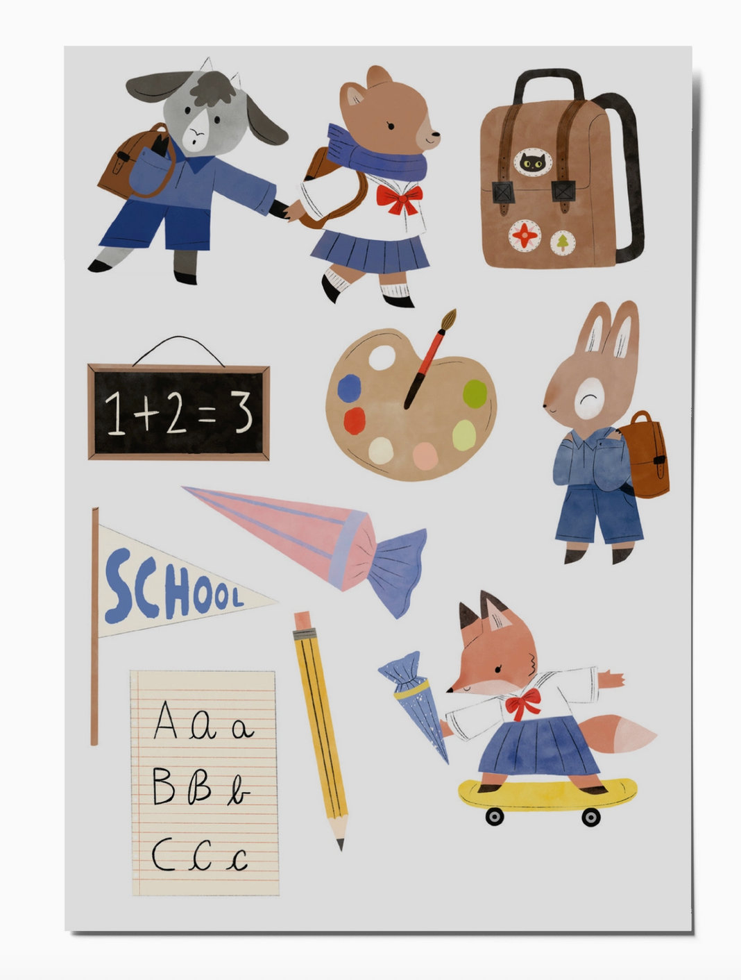 Kindertattoos "Schulkind”