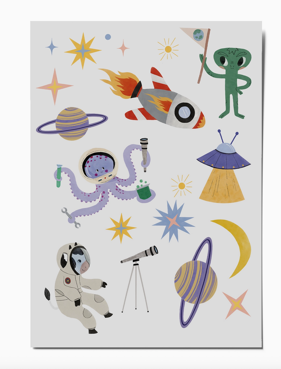 Kindertattoos “Space"