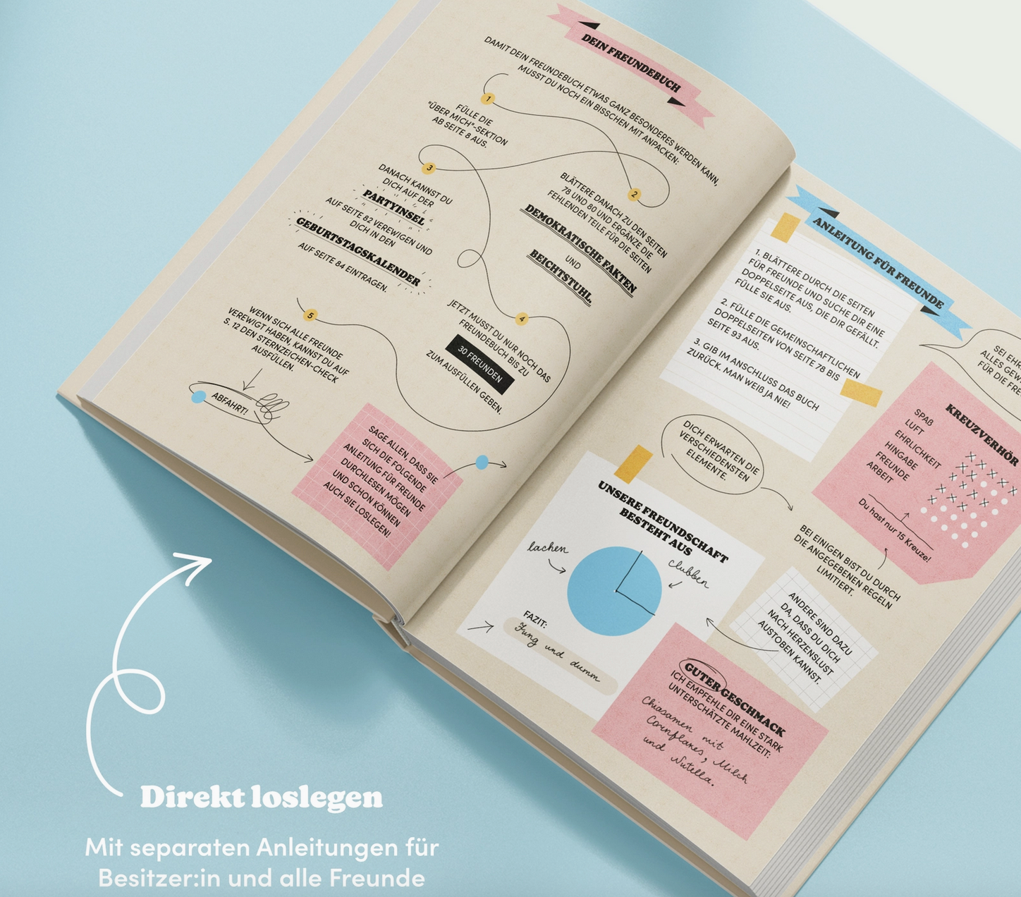 Freundebuch für Erwachsene