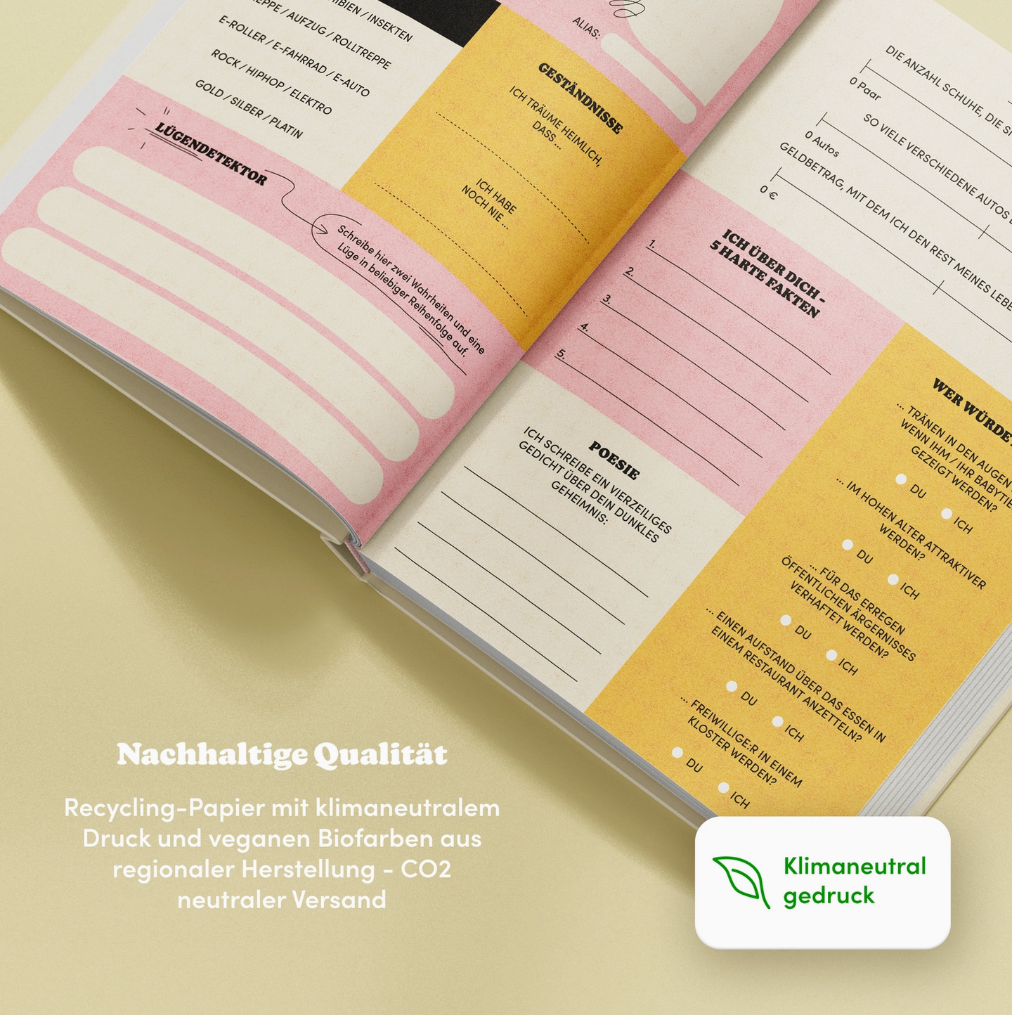 Freundebuch für Erwachsene