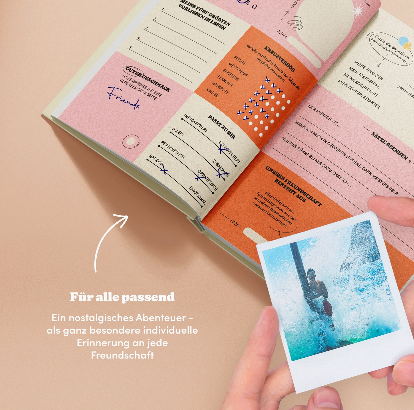 Freundebuch für Erwachsene
