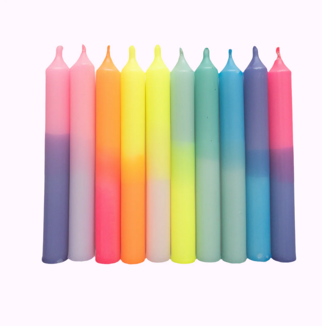 10er-Set kleine Kerzen Geburtstagskerzen | CAJA |