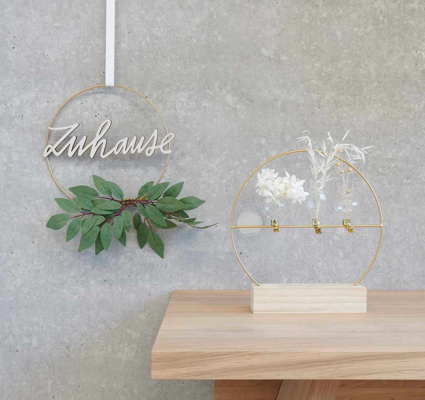 Rico Mini Clip-Vase Blüte rund 4x7,2cm