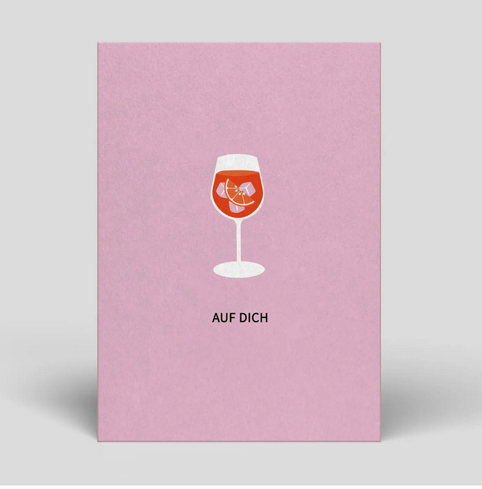 Postkarte - Geburtstag - Drink Naturbedacht