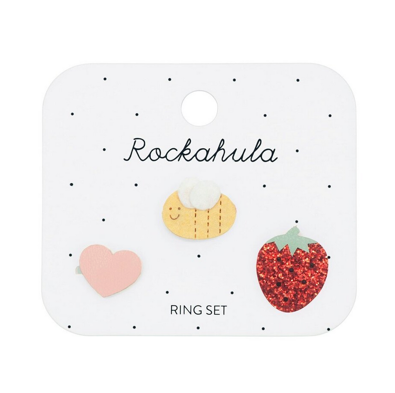 Strawberry Fair Ring Set Rockahula
