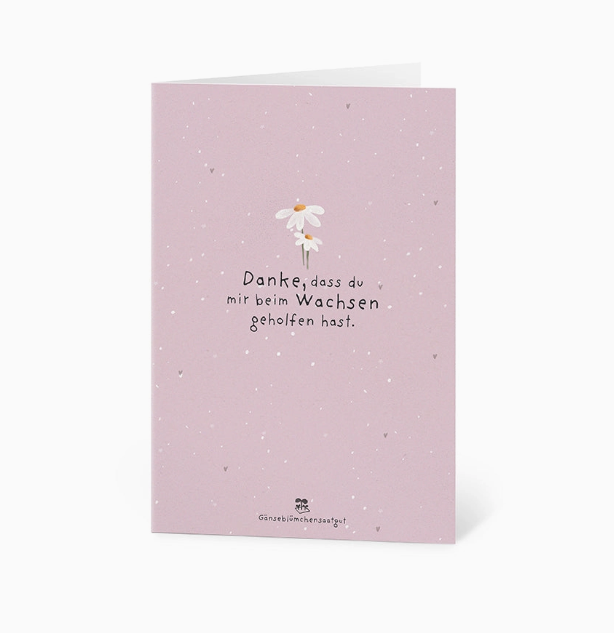 Grußkarte - Danke, dass du mir beim Wachsen geholfen hast Die Stadtgärtner