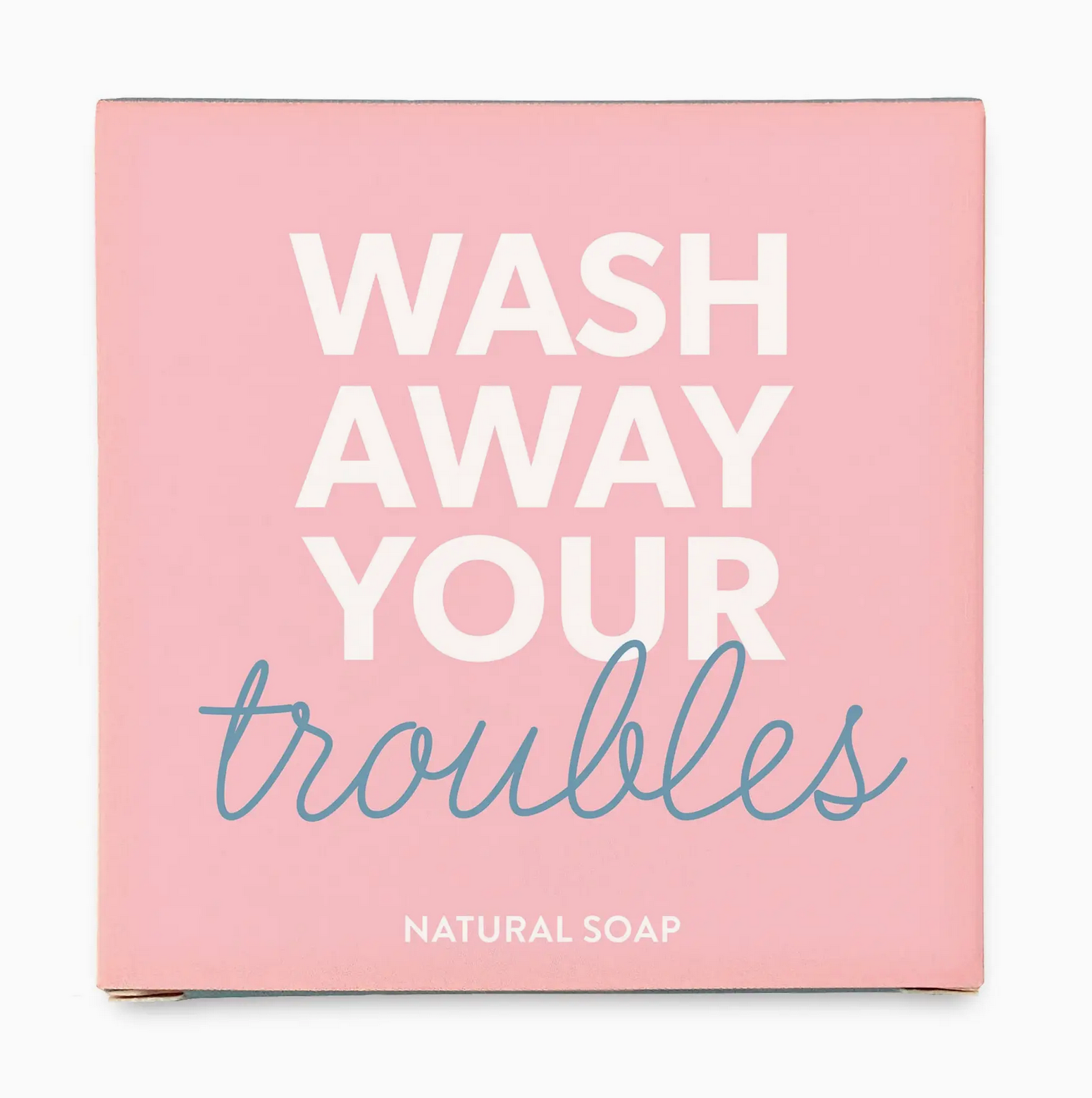 Geschenkseife Wash away your troubles Dearsoap